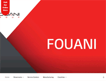 Tablet Screenshot of fouani.com